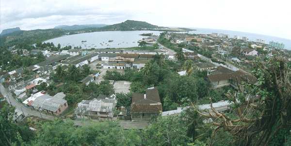 Natural harbour of Baracoa